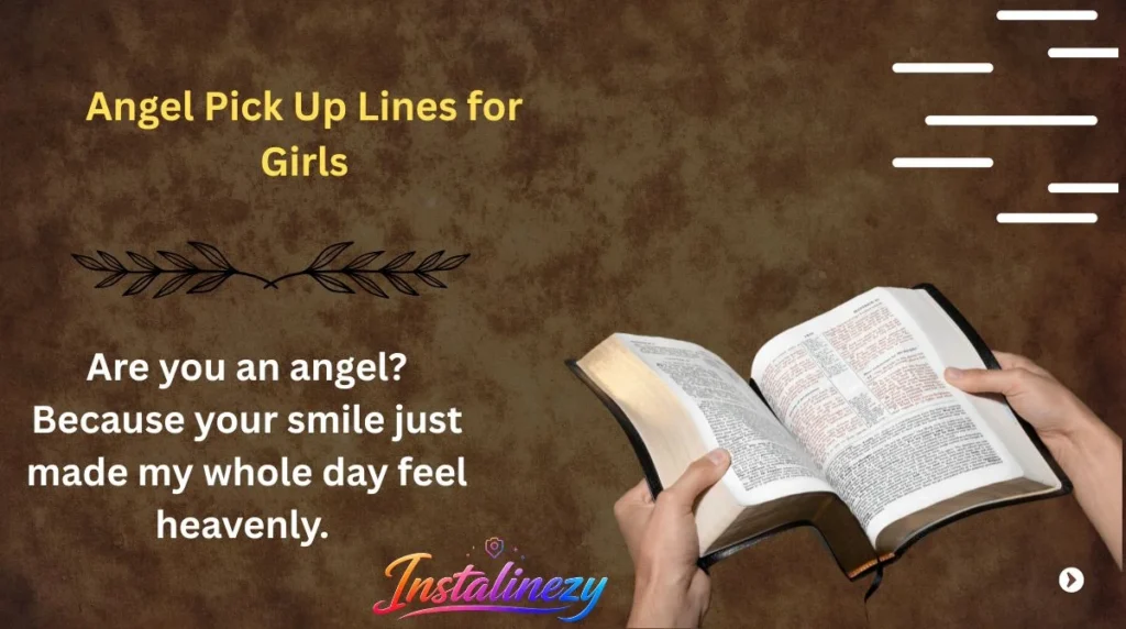 Angel Pick Up Lines for Girls