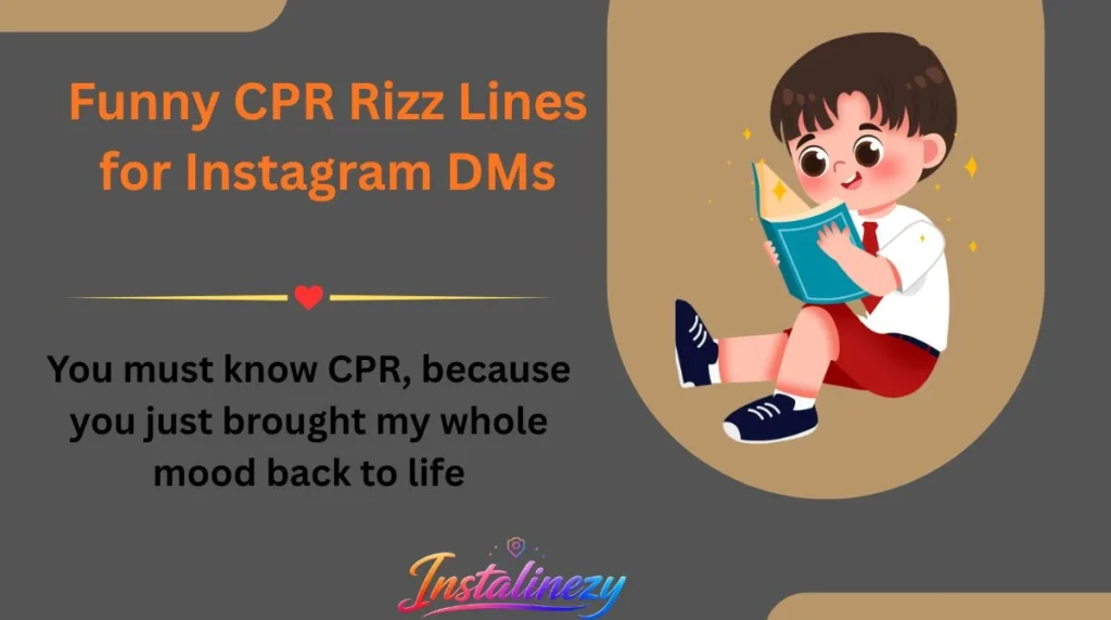 Funny CPR Rizz Lines for Instagram DMs