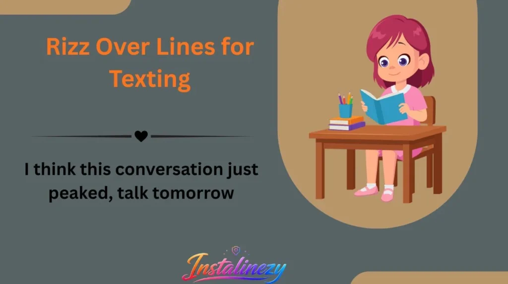 Rizz Over Lines for Texting