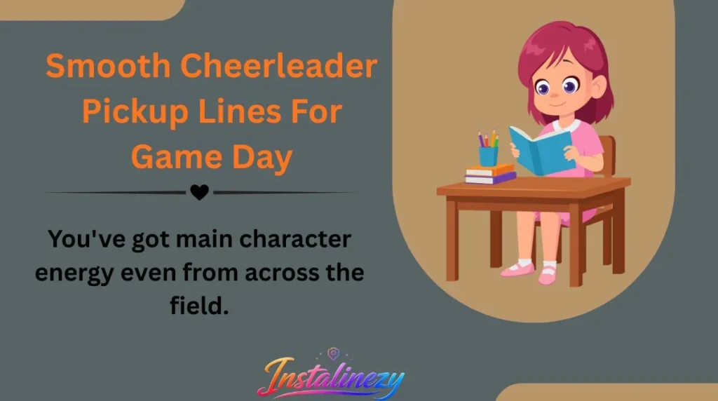 Smooth Cheerleader Pickup Lines For Game Day