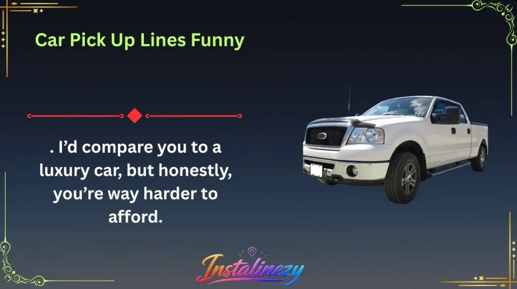 Car Pick Up Lines Funny