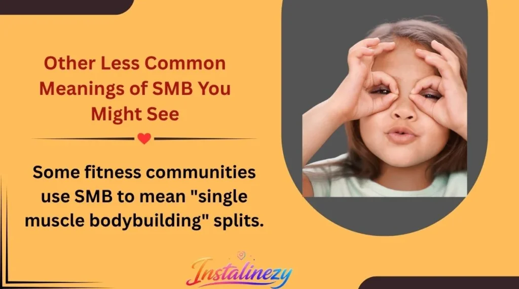 Other Less Common Meanings of SMB You Might See