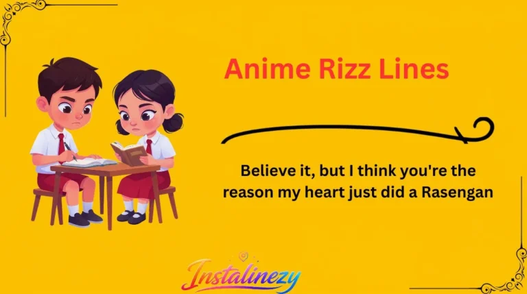 Anime Rizz Lines
