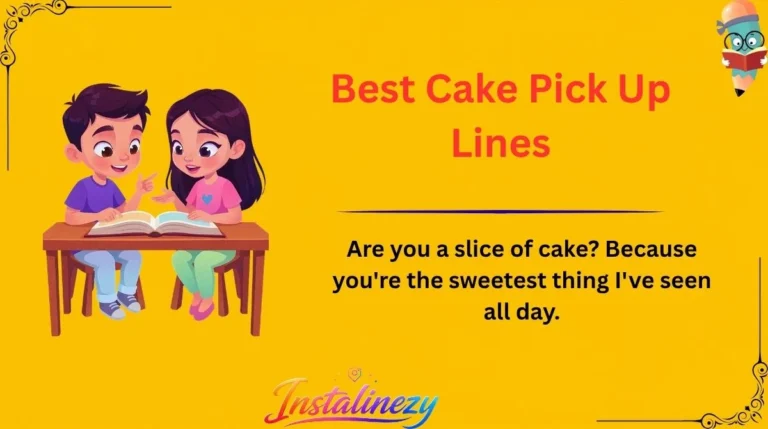 Best Cake Pick Up Lines