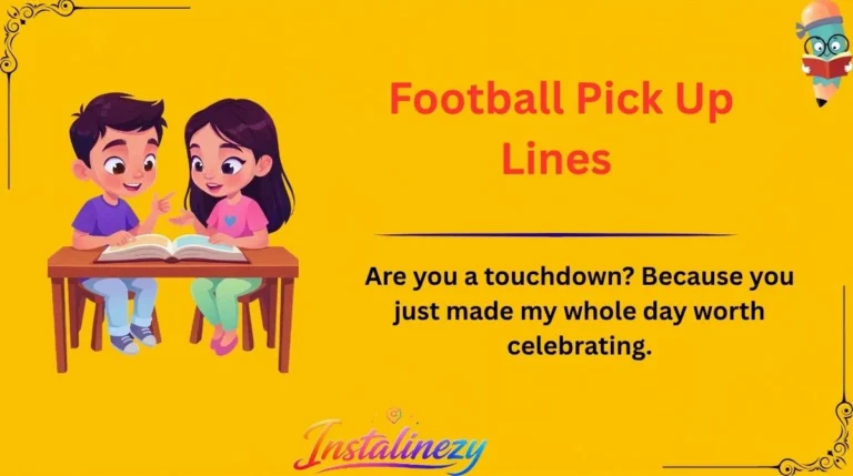 Football Pick Up Lines