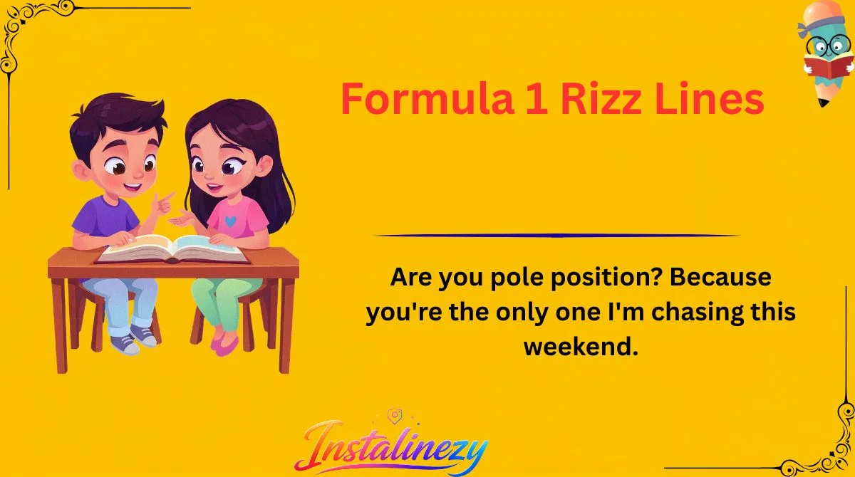 Formula 1 Rizz Lines