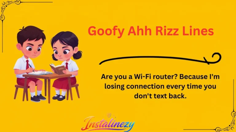 Goofy Ahh Rizz Lines