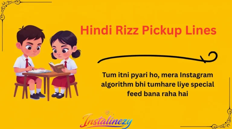 Hindi Rizz Pickup Lines