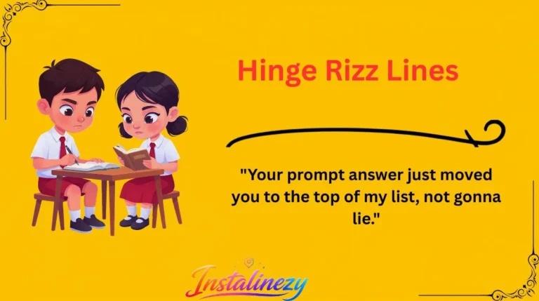 Hinge Rizz Lines