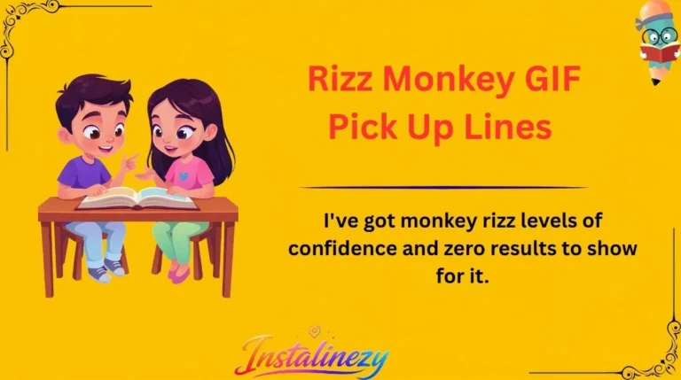 Rizz Monkey GIF Pick Up Lines