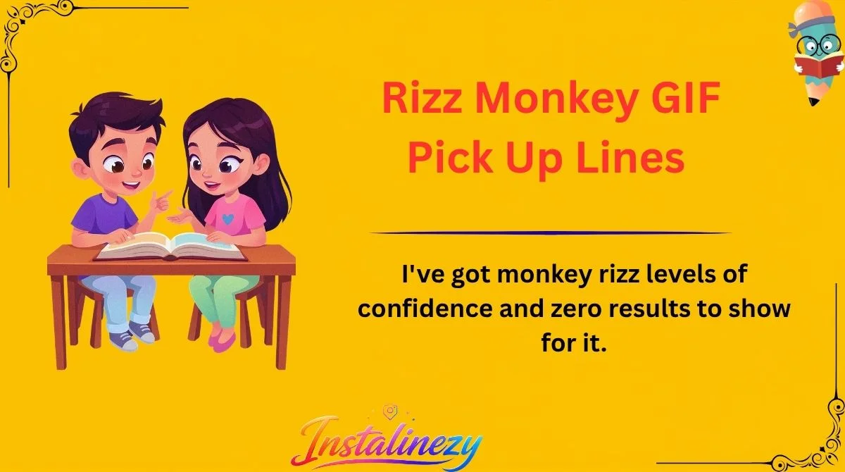 Rizz Monkey GIF Pick Up Lines