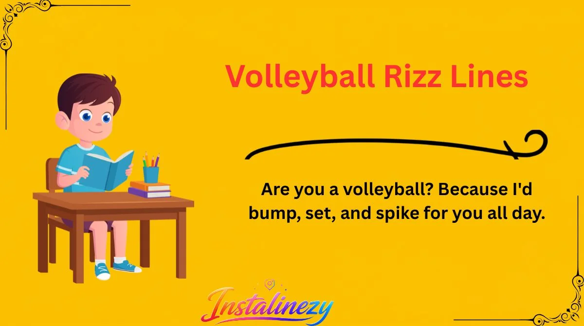 Volleyball Rizz Lines